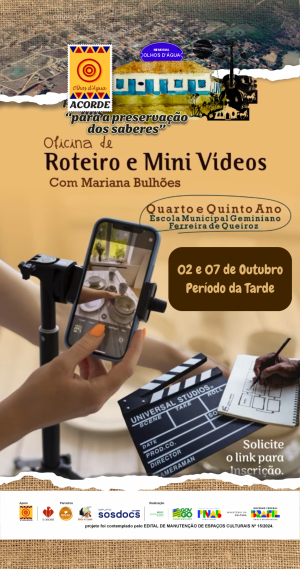 Oficina de Roteiro e Mini Vídeos